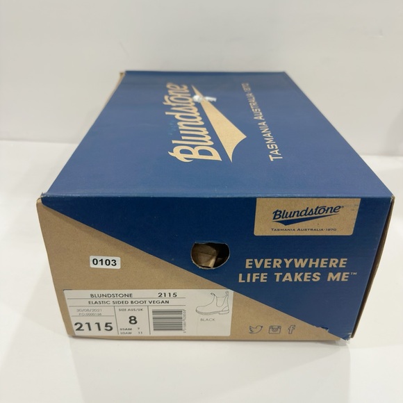 Blundstone 2115 Men’s Vegan Leather Chelsea Ankle Boots - Picture 10 of 10